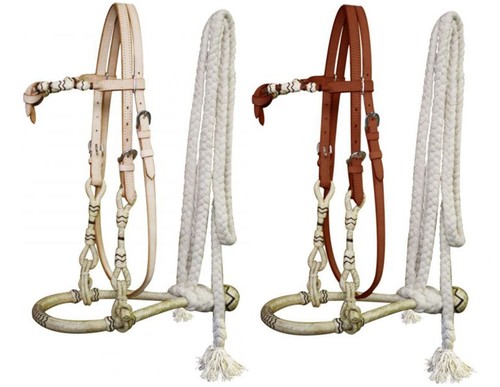Showman leather futurity - leather, knot