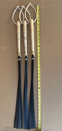 Rawhide horse quirt - rawhide, saddle