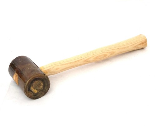 Premium rawhide shellac mallet - premium, rawhide-shellac
